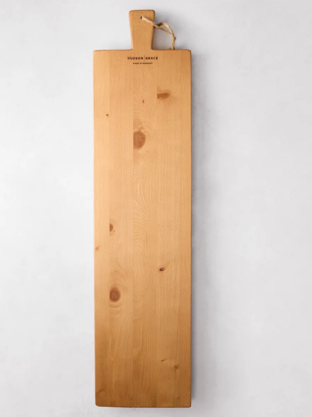 Hudson Grace Large Farmtable Wood Serving Plank